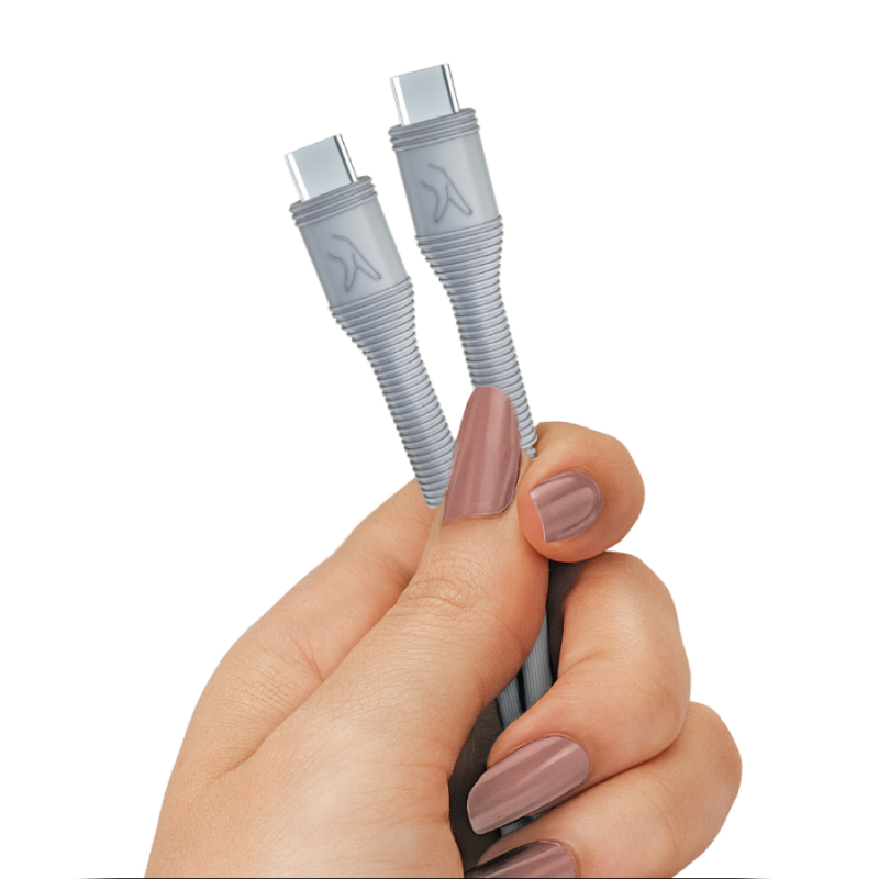 Fingers -C2C Superior Quality! Type-C to Type-C Cable with Data Support
