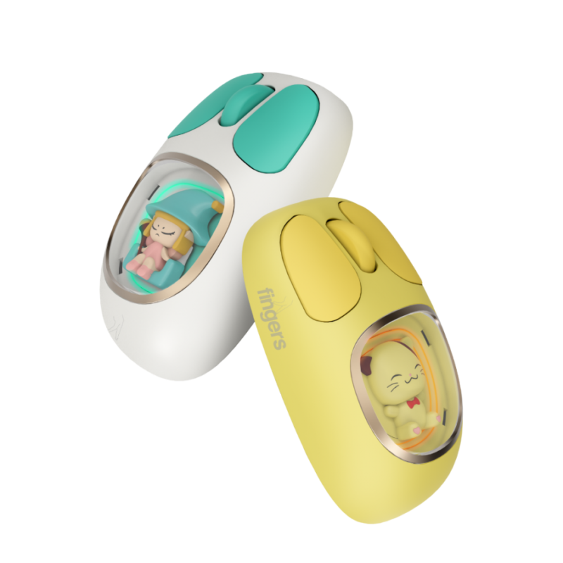 FINGERS CuteClicks WB4 Wireless Mouse