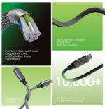 Oraimo Magnetic Type-C to Lightning Cable – Self Aligning 60W Smart Fast Charging & Data Sync (OCD-710CL) - Image 3
