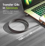 Oraimo Magnetic Type-C to Lightning Cable – Self Aligning 60W Smart Fast Charging & Data Sync (OCD-710CL) - Image 4