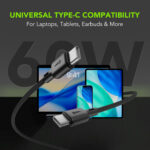 Oraimo FastLine 2 | OCD-154CC | C to C 3A – 1.5M - Image 3