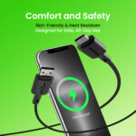 Oraimo FastLine Type-C Cable with 60W High-Speed Charging & Tangle-Free Durable Design (OCD-C54) - Image 3