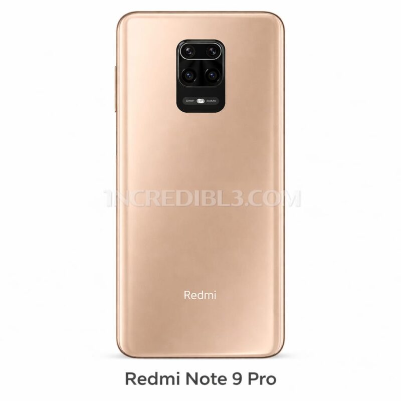 Redmi Note 9Pro(Gold) : Glass panel for Replacement