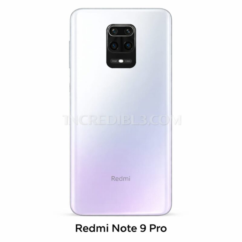 Redmi Note 9Pro Max(White) : Glass panel for Replacement