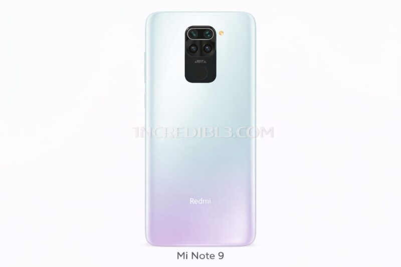Redmi Note 9(White) : Glass panel for Replacement