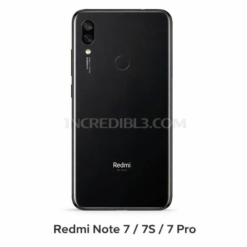 Redmi Note 7Pro / 7S(Black): Body / Housing for Replacement