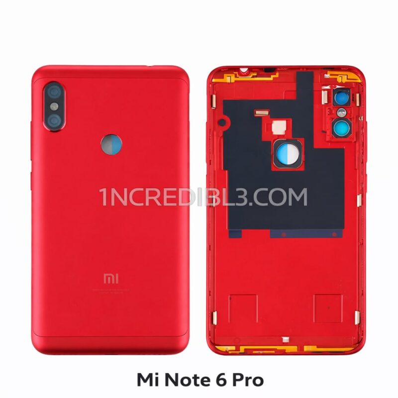 Redmi Note 6 Pro(Red) : Body / Housing for Replacement