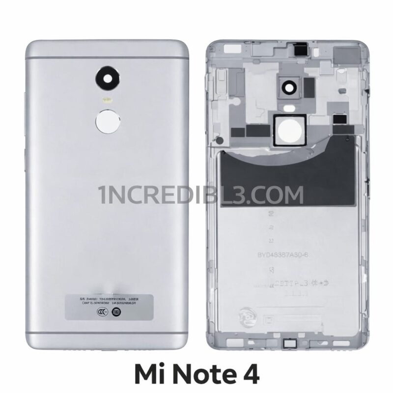 Redmi Note 4(Grey) : Body / Housing for Replacement