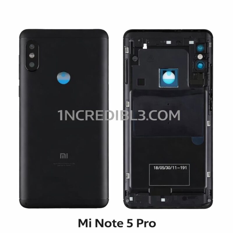 Redmi Note 5Pro (Black): Body / Housing for Replacement