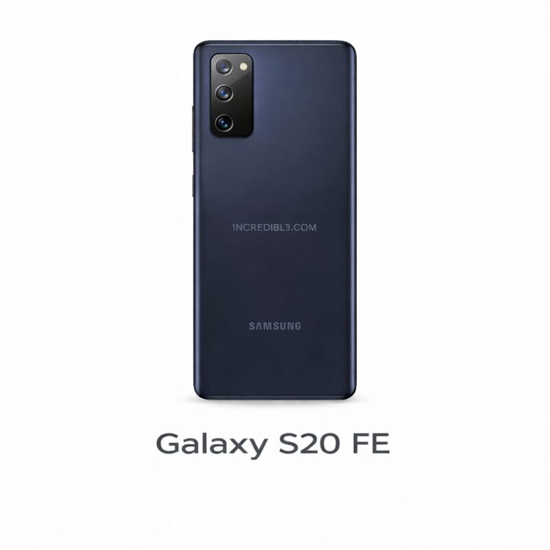 Galaxy S20 FE (Blue) Back Glass for replacement