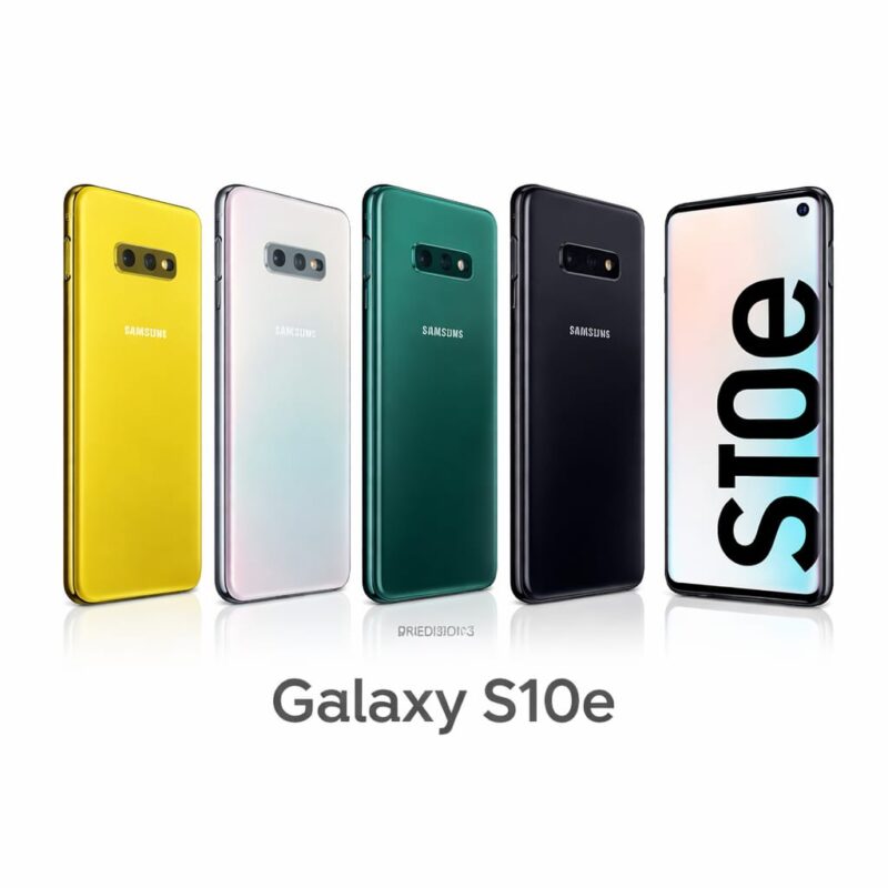 Galaxy S10E (Green) Back Glass for replacement