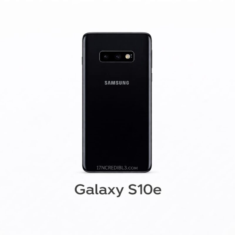Galaxy S10E (Black) Back Glass for replacement