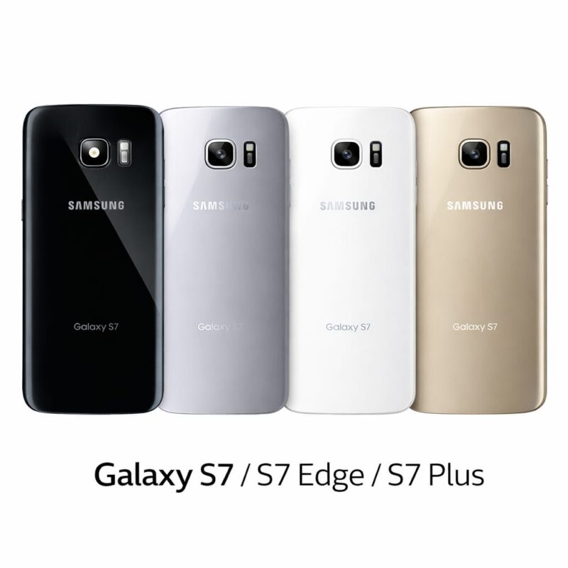 Galaxy S7 Edge(Black) Back Glass for replacement