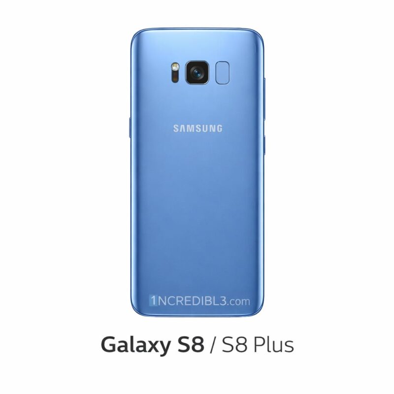 Galaxy S8 (Blue) Back Glass for replacement