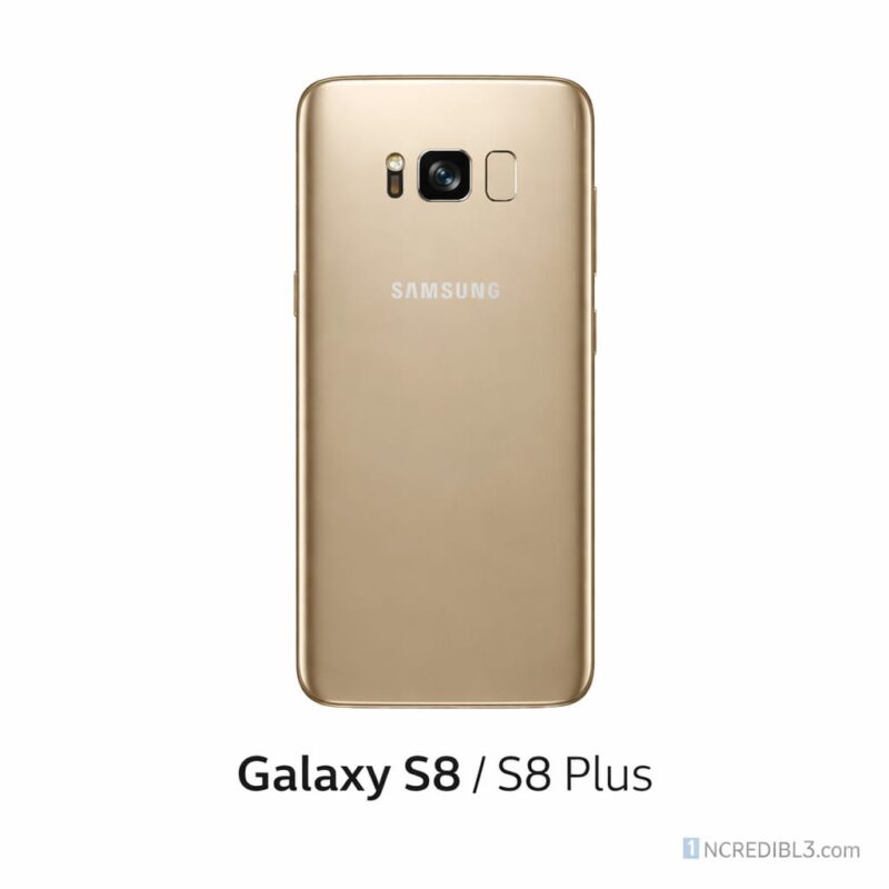Galaxy S8 (Gold) Back Glass for replacement