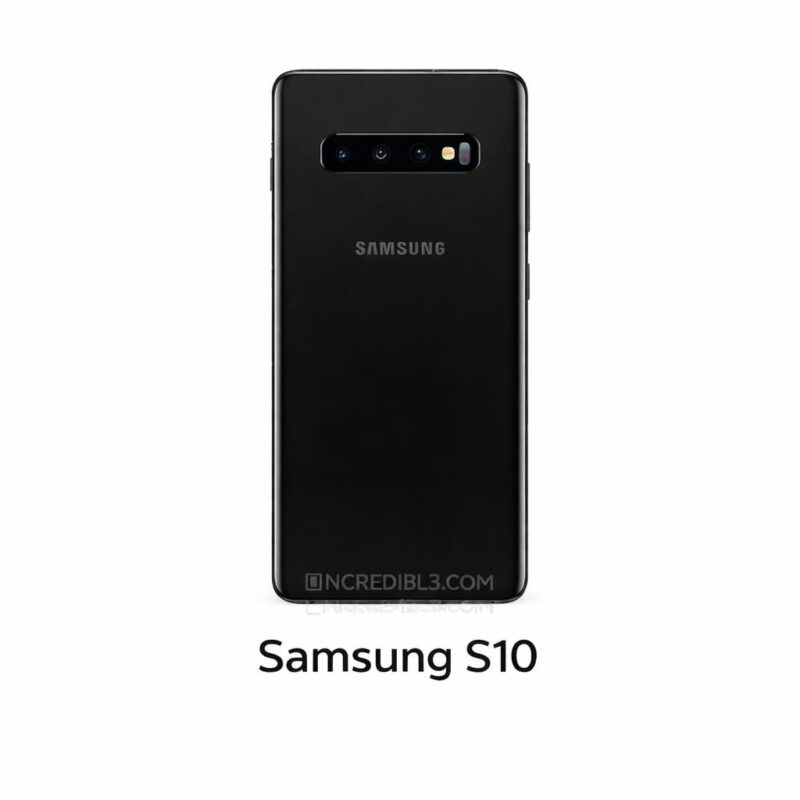 Galaxy S10(Black) Back Glass for replacement