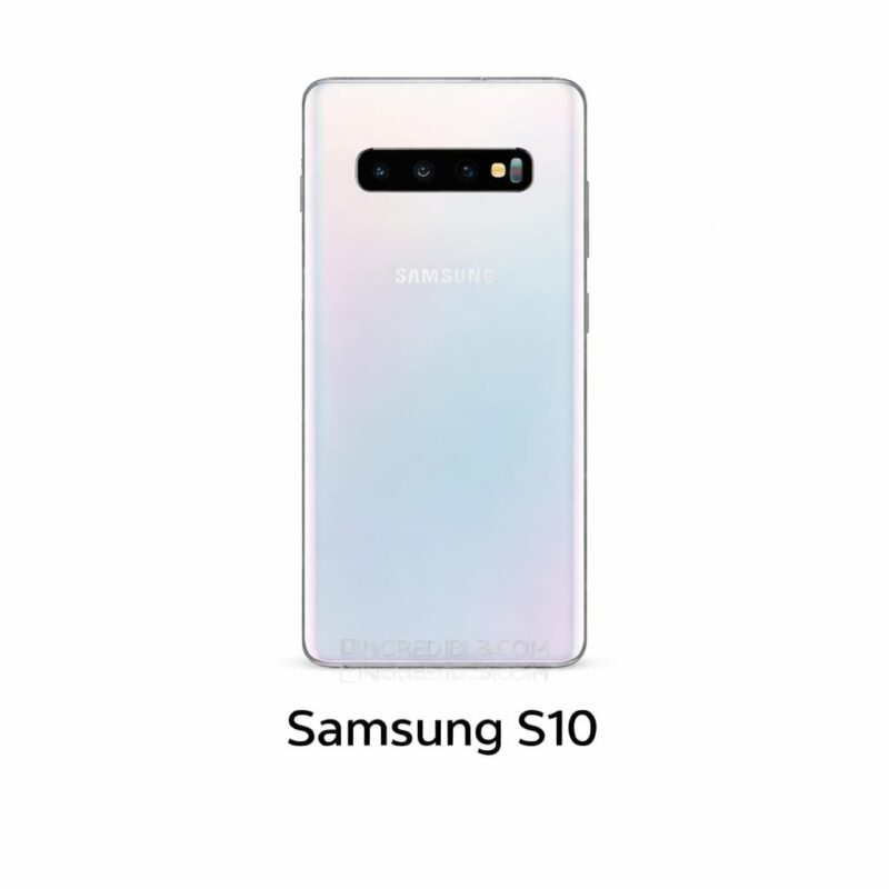 Galaxy S10(White) Back Glass for replacement