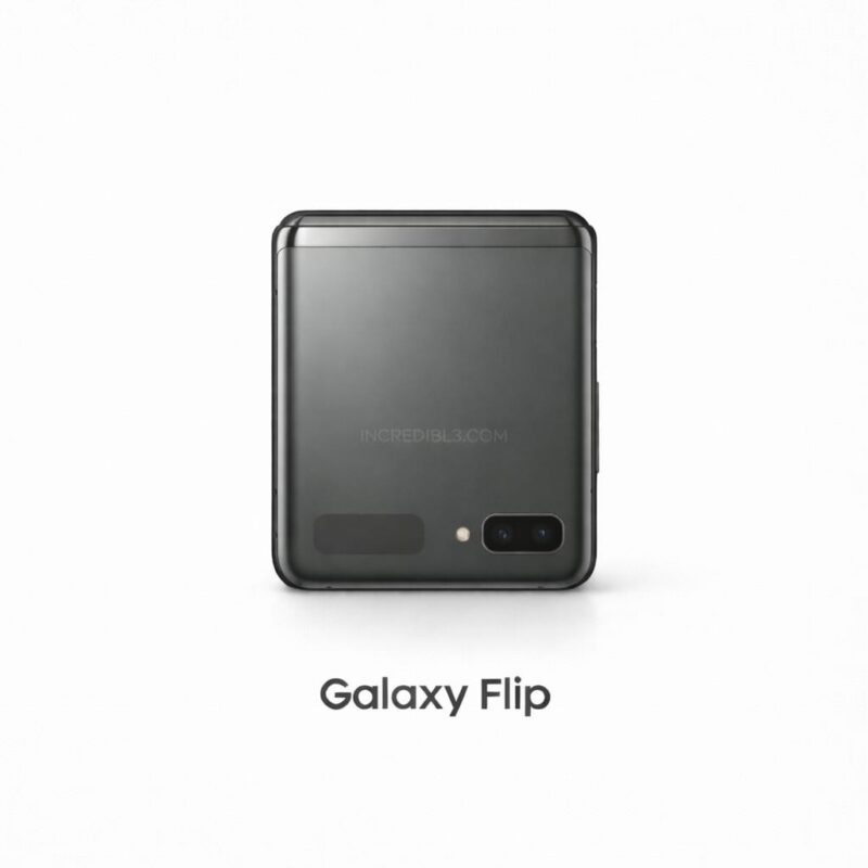 Galaxy Z Flip 5G (Gray): Back Glass for replacement