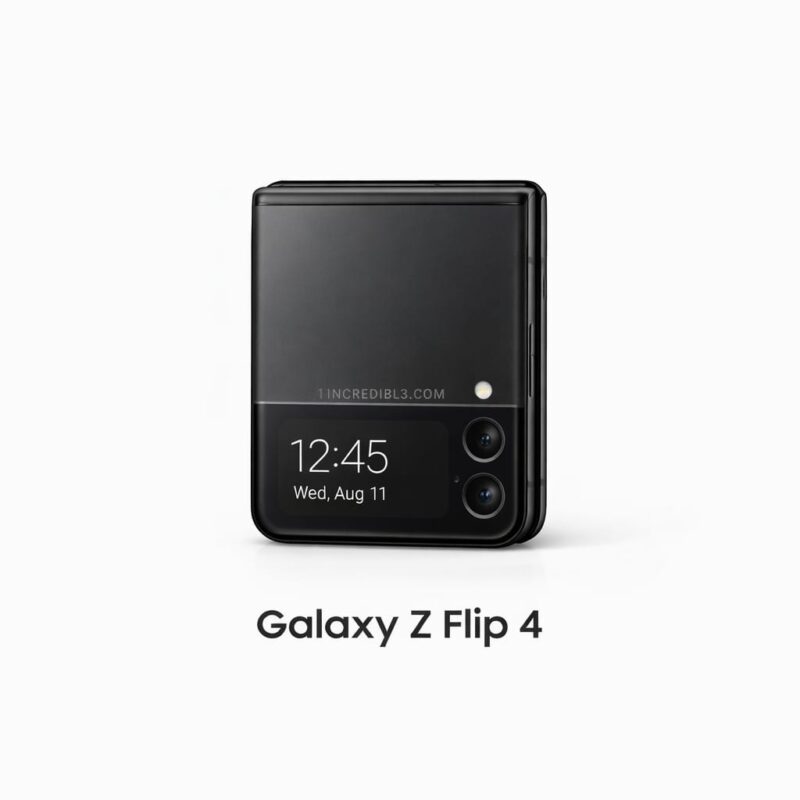 Galaxy Z Flip 4 (Graphite): Back Glass for replacement