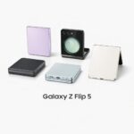 Galaxy Z Flip 5 (Lavender): Back Glass for replacement - Image 2