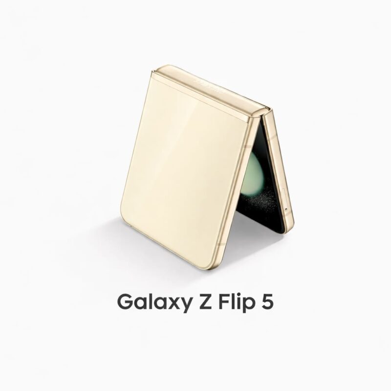 Galaxy Z Flip 5 (Cream): Back Glass for replacement