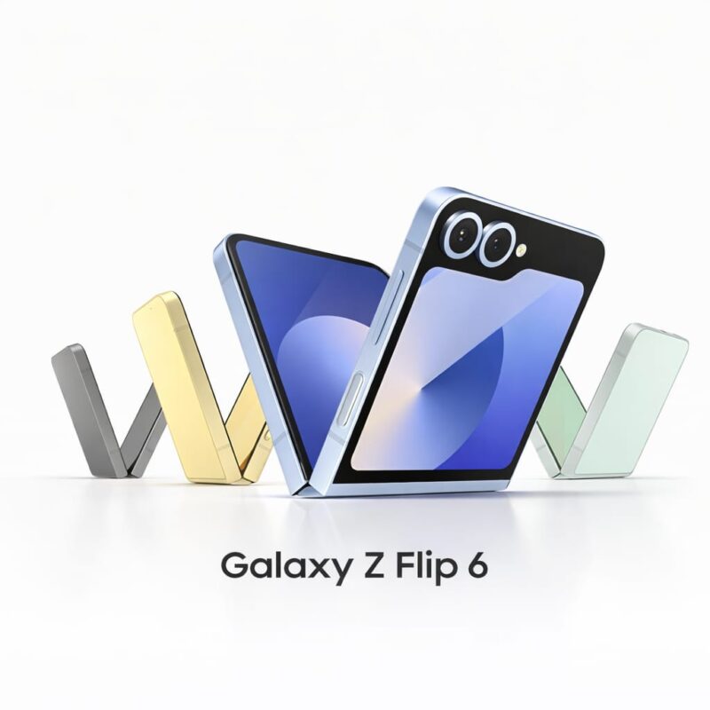 Galaxy Z Flip 6 2024 (Yellow): Back Glass for replacement
