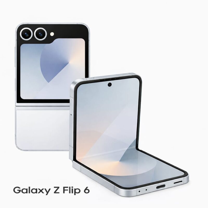 Galaxy Z Flip 6 (Silver): Back Glass for replacement