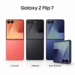 Galaxy Z Flip 7 (Coral red): Back Glass for replacement - Image 2