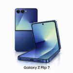 Galaxy Z Flip 7 (Blue): Back Glass for replacement