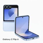 Galaxy Z Flip 6 (Blue): Back Glass for replacement