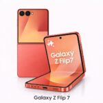 Galaxy Z Flip 7 (Coral red): Back Glass for replacement