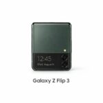 Galaxy Z Flip 3 2021 (Green): Back Glass for replacement