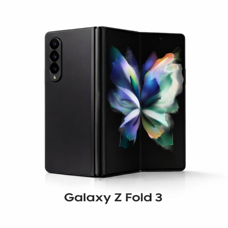Galaxy Fold 3 (Black): Back Glass for replacement