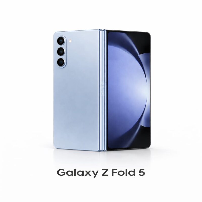 Galaxy Fold 5 (Blue): Back Glass for replacement