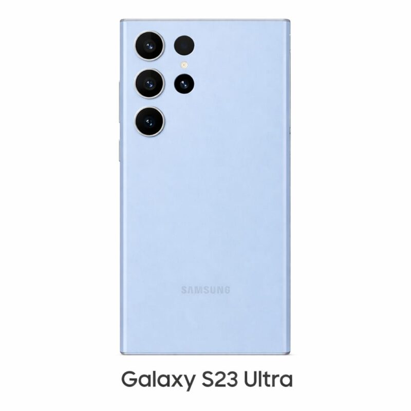 Galaxy S23 Ultra(Blue): Back Glass for replacement