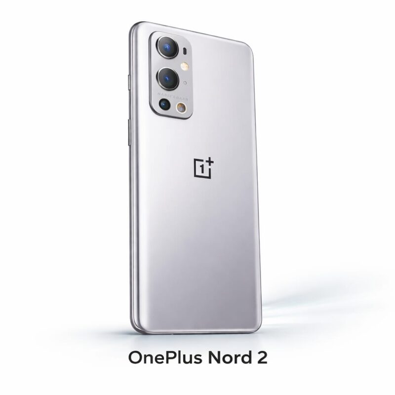 OnePlus Nord 2 (Grey) : Back Glass for Replacement