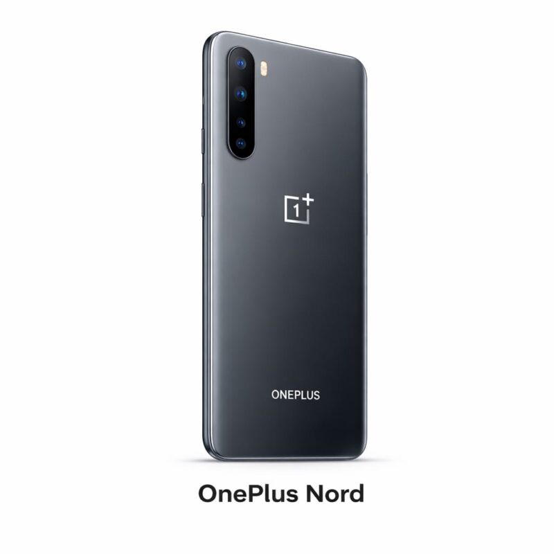 OnePlus Nord 5G (Grey) : Back Glass for Replacement