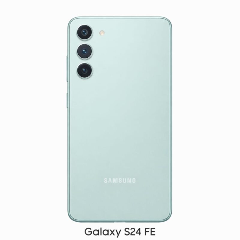 Galaxy S24 FE(Mint Green): Back Glass for replacement