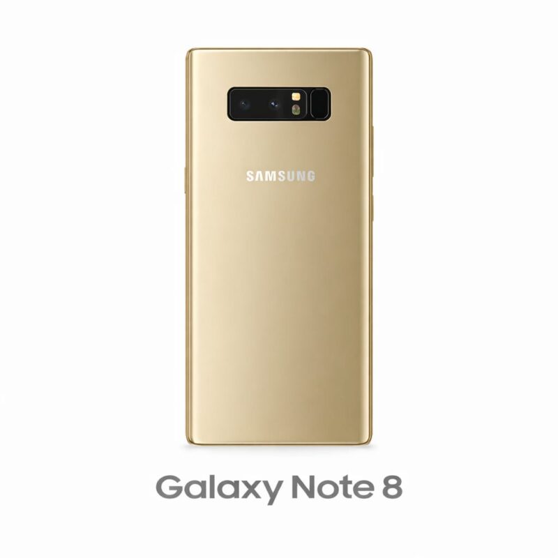 Galaxy Note 8 (Gold): Back Glass for replacement