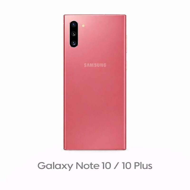 Galaxy Note 10 Lite (Red): Back Glass for replacement