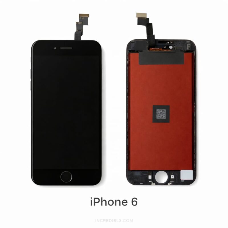iPhone 6 (Black): LCD Display / Combo Replacement