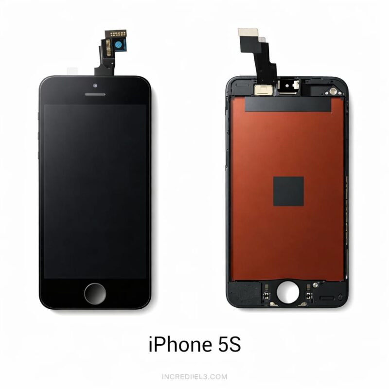 iPhone 5S (Black): LCD Display / Combo Replacement