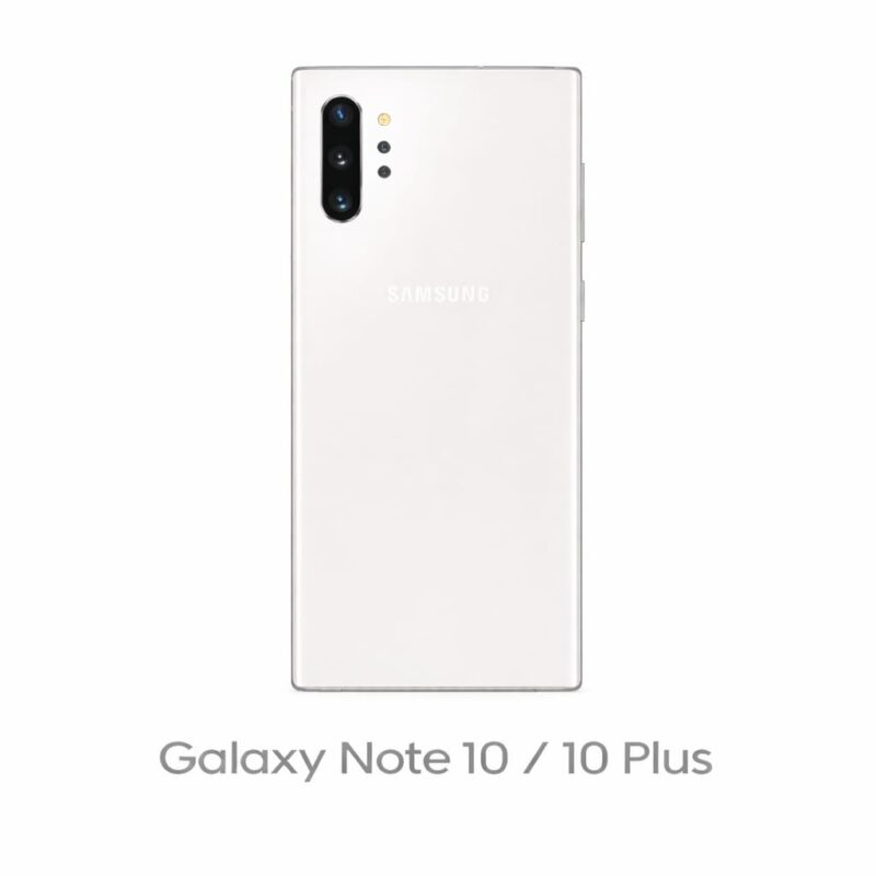 Galaxy Note 10 (White): Back Glass for replacement