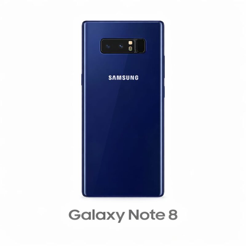 Galaxy Note 8 (Blue): Back Glass for replacement