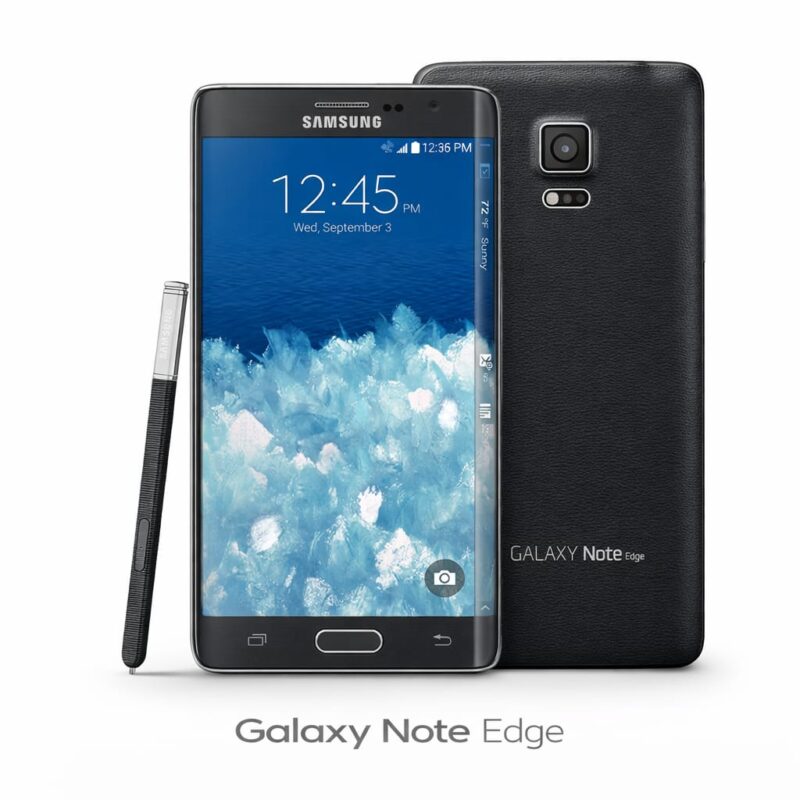 Galaxy Note Edge (Black): Back Glass for replacement
