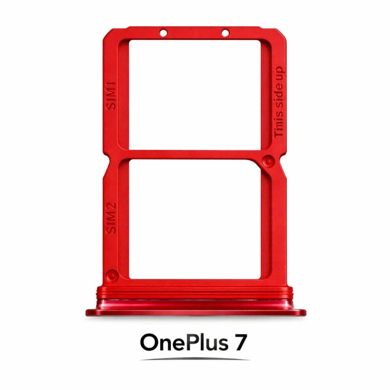 OnePlus 7: (Red) Out Simtray