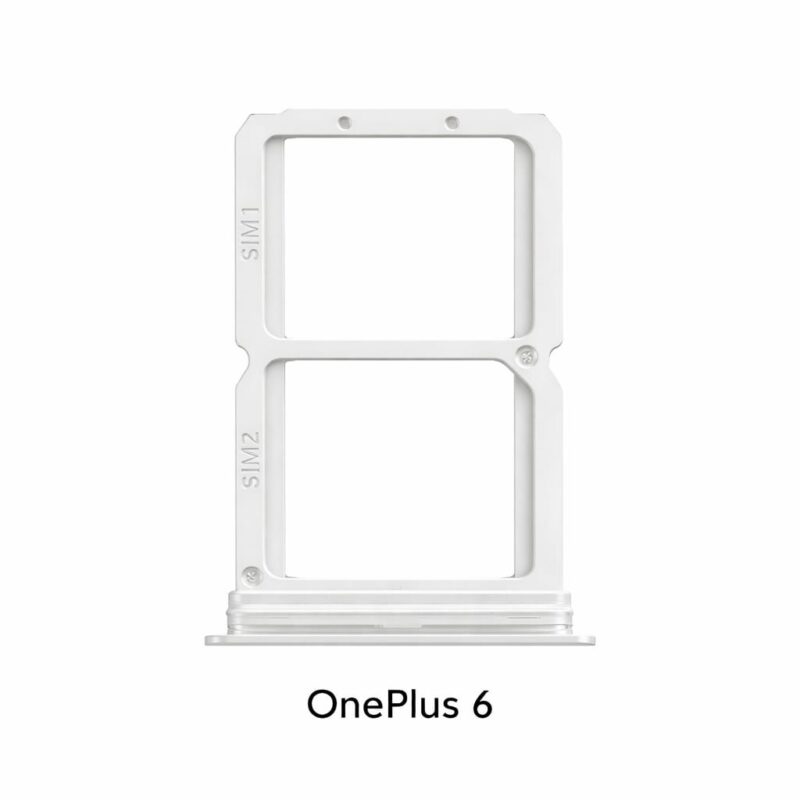 OnePlus 6: (White) Out Simtray