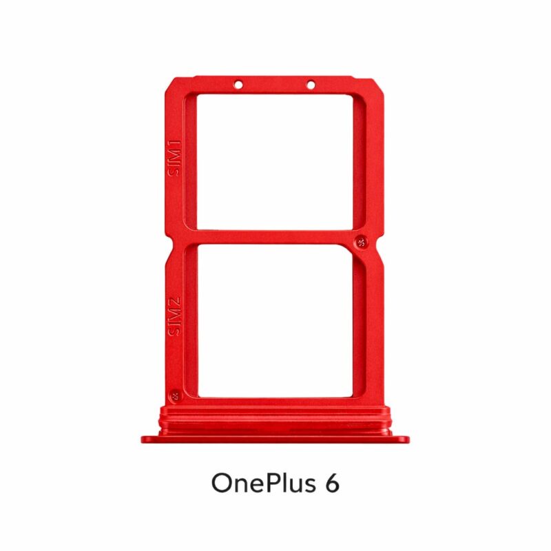 OnePlus 6: (Red) Out Simtray