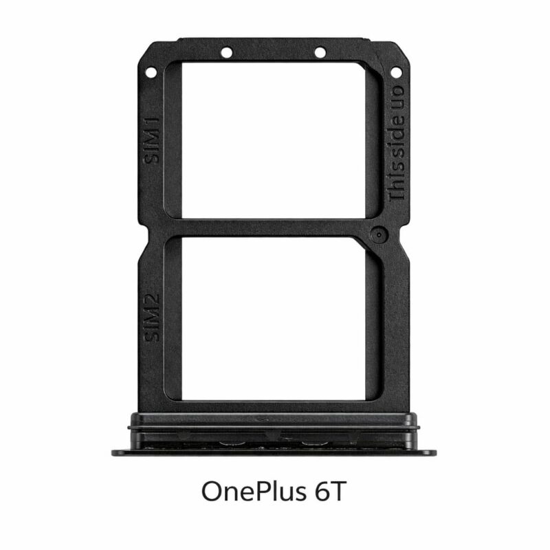 OnePlus 6t: (Black) Out Simtray