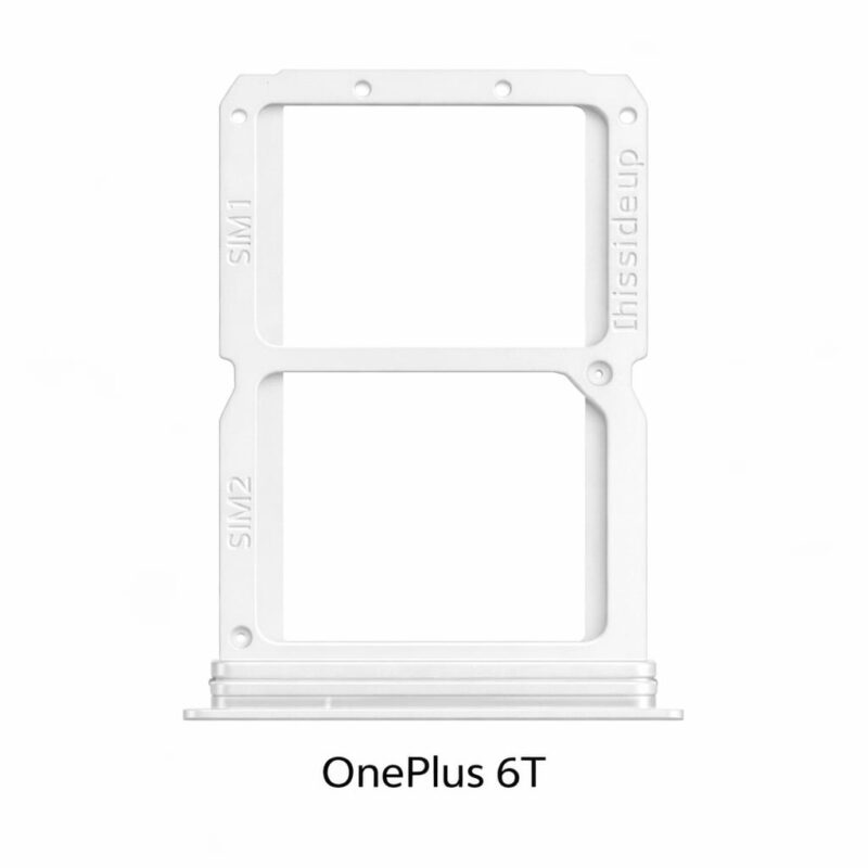 OnePlus 6t: (White) Out Simtray